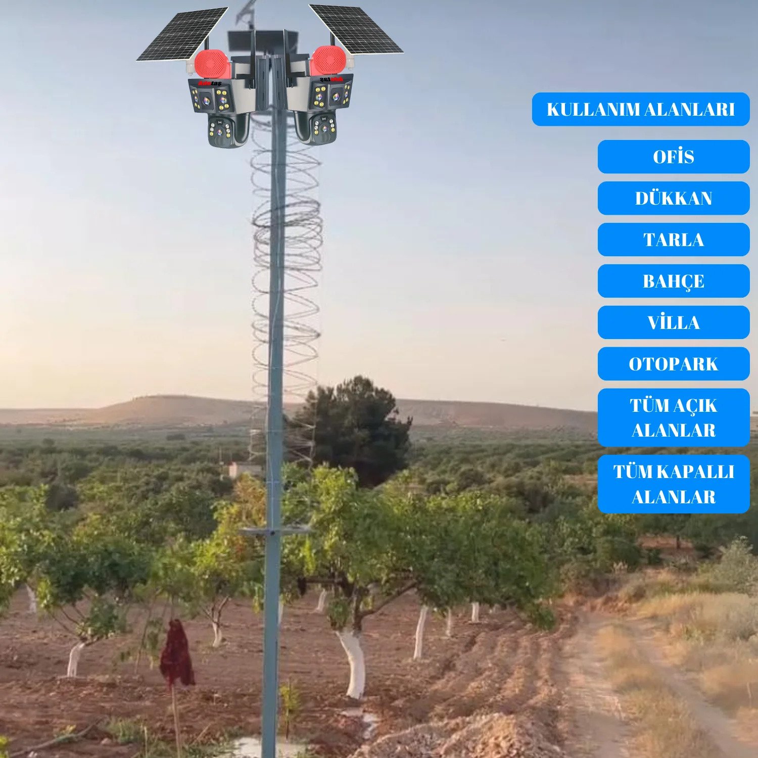 G Li G Ne Enerjili Solar Kamera Mp Ift Kameral Ptz Speed Dome